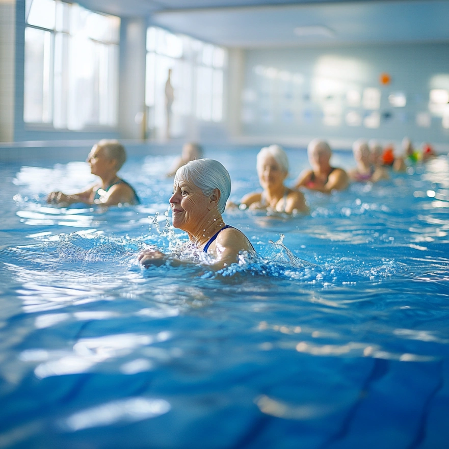 Водні вправи для старшого віку